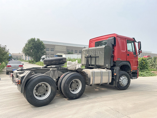6x4 3,5 duim Euro2 Sinotruk Howo 371 Tractorvrachtwagen 10 rijdt Hoofdtractor