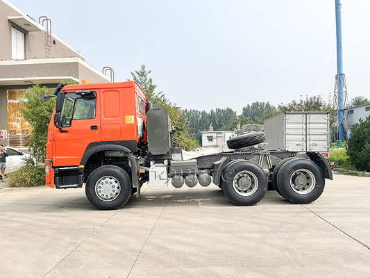 Chinees Eerste Howo 371hp - de Tweelingas van de verhuizersvrachtwagen 50 Ton