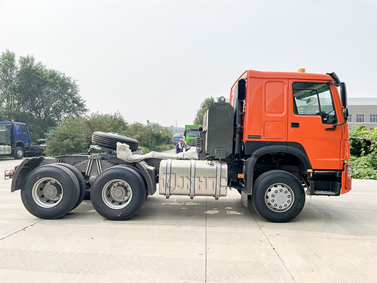 10 wielen Howo 371 Tractor Hoofd Eerste - verhuizersaanhangwagen 6x4