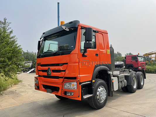 10 wielen Howo 371 Tractor Hoofd Eerste - verhuizersaanhangwagen 6x4