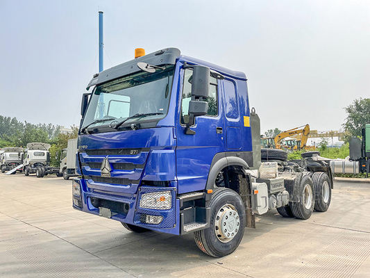 Sinotruk 10 Hoofd van de de Aanhangwagenvrachtwagen van de wielen6x4 Howo Tractor het Hoofd371hp