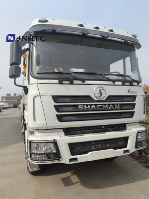 Shacman 8x4 F3000 12 Ton Vrachtwagen Opgezette Kraan 4 recht wapen 12 wiel