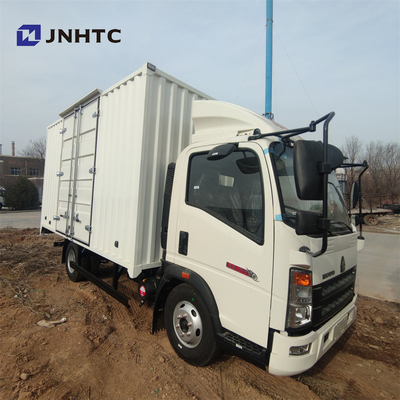 De Doosvrachtwagen Van Cargo Truck van SINOTRUK HOWO LHD 6 Ton van 116hp