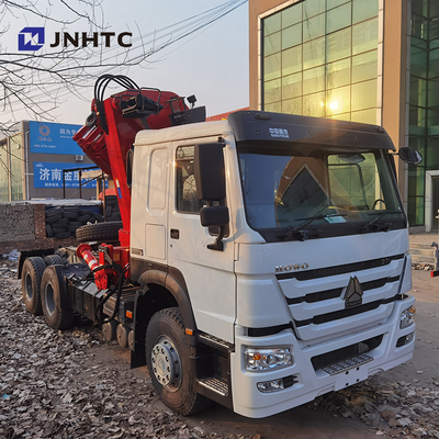 371hp 8 Wielen van Ton Telescopic Crane Truck Sinotruk HOWO 6x4 40t 10