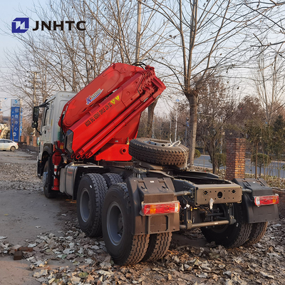 371hp 8 Wielen van Ton Telescopic Crane Truck Sinotruk HOWO 6x4 40t 10