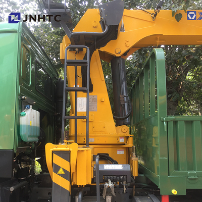 10 wielen 371hp 10 Ton Straight Arm Crane Truck Sinotruk HOWO 6x4