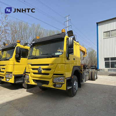 Sinotruk Crane Boom Truck 6x4 10 Wielen 12 Ton Straight Arm