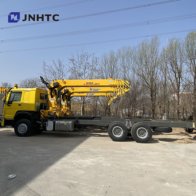 Sinotruk Crane Boom Truck 6x4 10 Wielen 12 Ton Straight Arm
