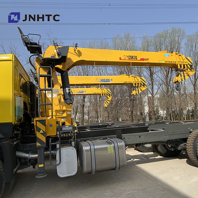Sinotruk Crane Boom Truck 6x4 10 Wielen 12 Ton Straight Arm