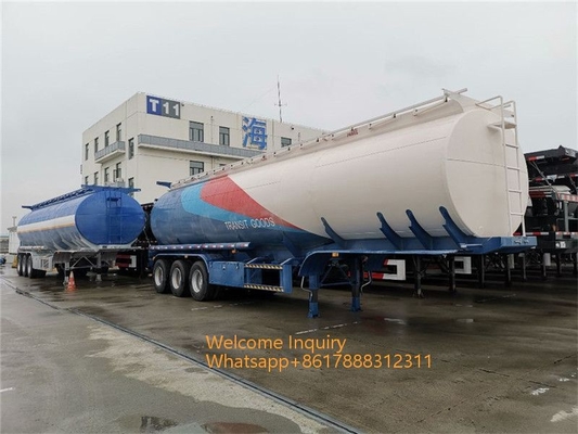 40000 - 60000 Liter van de Brandstoftank Semi Aanhangwagen 3 Assen voor de Diesel van de Vervoerolie