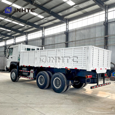 Van de de Aandrijvingslading van HOWO 371HP 6X6 4x4 van de de Vrachtwagenkolom de Poort van de Plaatdropside