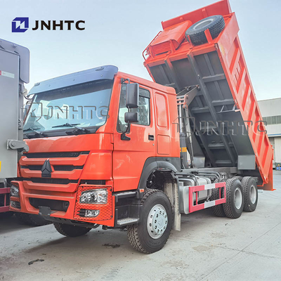 6x4 Sinotruk Howo 10 de Euro II Emissie van Wheeler Dump Truck 371hp