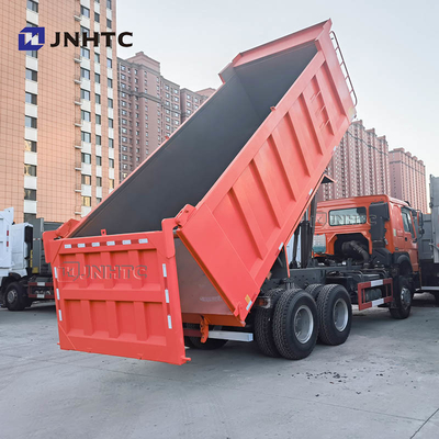 6x4 Sinotruk Howo 10 de Euro II Emissie van Wheeler Dump Truck 371hp