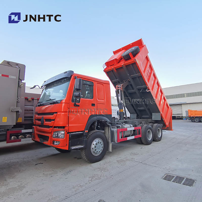 6x4 Sinotruk Howo 10 de Euro II Emissie van Wheeler Dump Truck 371hp