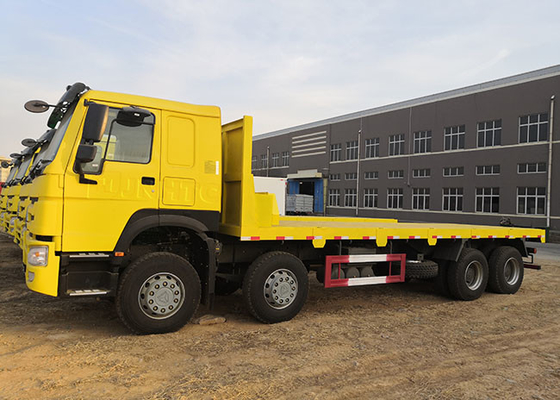 Van de de Ladingsvrachtwagen van Sinotrukhowo 8x4 Op zwaar werk berekend Elektrisch 12 Wiel 420hp