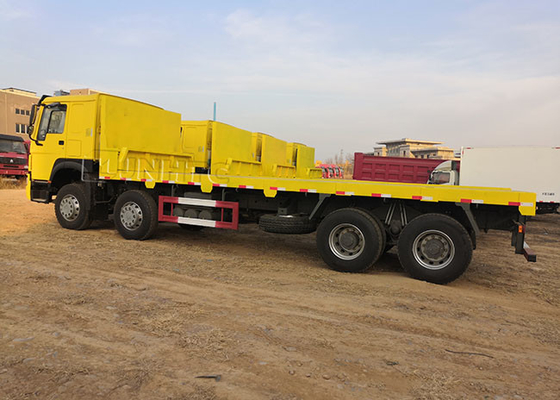 Van de de Ladingsvrachtwagen van Sinotrukhowo 8x4 Op zwaar werk berekend Elektrisch 12 Wiel 420hp