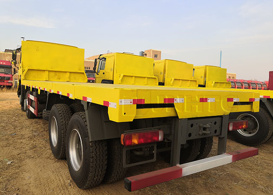 Van de de Ladingsvrachtwagen van Sinotrukhowo 8x4 Op zwaar werk berekend Elektrisch 12 Wiel 420hp