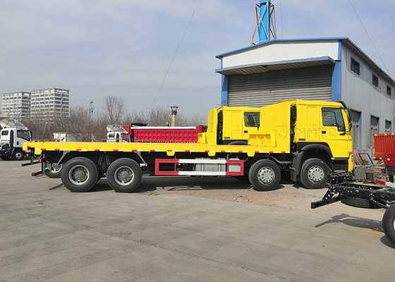 Van de de Ladingsvrachtwagen van Sinotrukhowo 8x4 Op zwaar werk berekend Elektrisch 12 Wiel 420hp