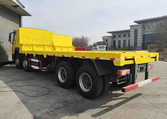Van de de Ladingsvrachtwagen van Sinotrukhowo 8x4 Op zwaar werk berekend Elektrisch 12 Wiel 420hp