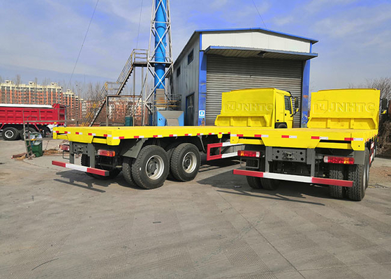 Van de de Ladingsvrachtwagen van Sinotrukhowo 8x4 Op zwaar werk berekend Elektrisch 12 Wiel 420hp