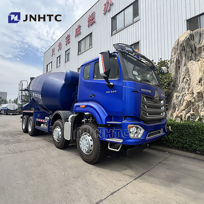 Nieuwe HOWO NX 8*4 Automatische Betonmixer Vrachtwagen met Achteruitrijdende Lossing Zwaar Chassis