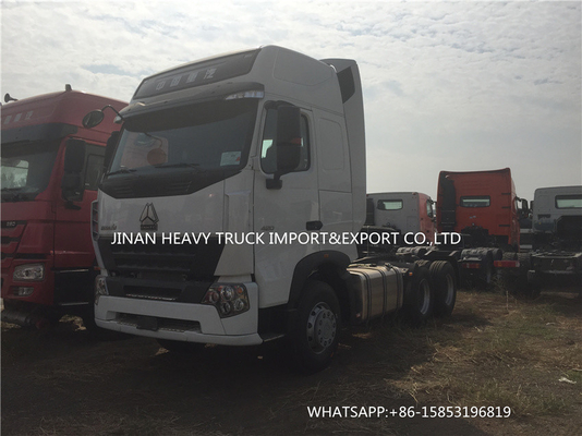 400L diesel Tank Dubbele Bestuurder Prime Mover Truck Sinotruk HOWO A7 6X4